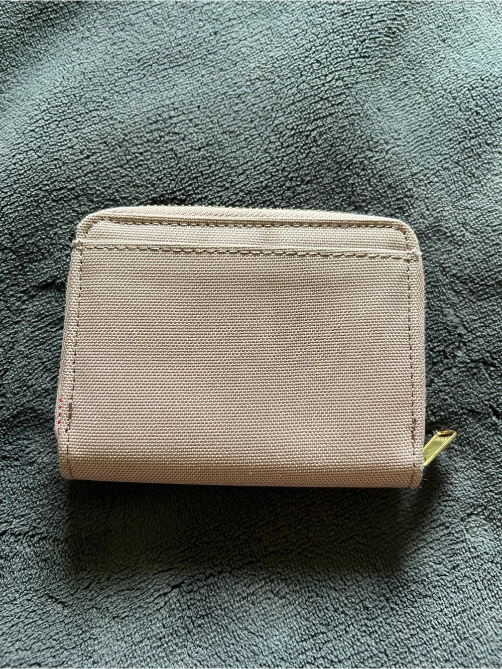 Herschel Supply Company Blush Pink Compact Zip Card Holder